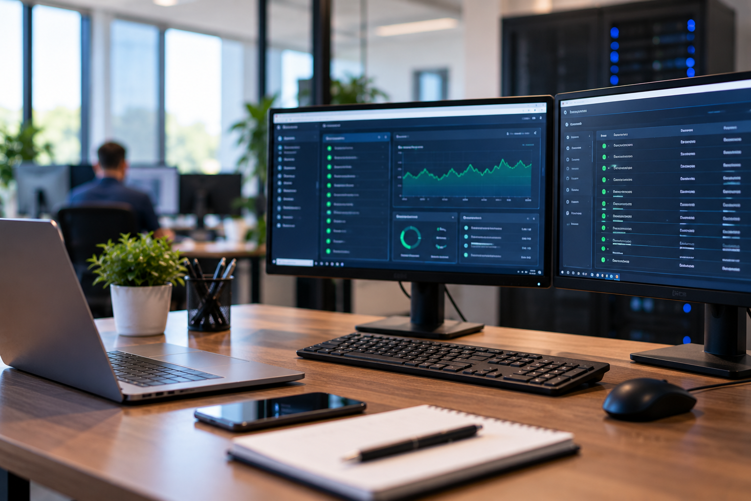 Managed IT services, business downtime, IT support, proactive IT maintenance, network monitoring